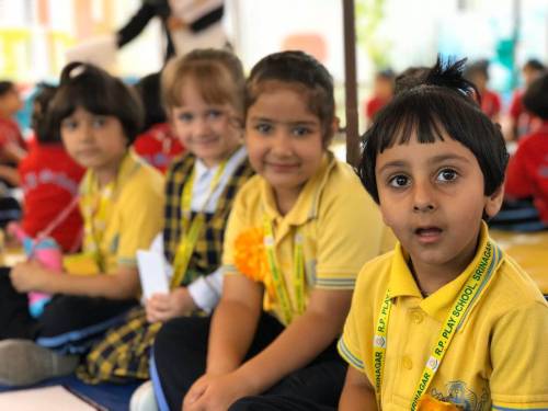 Pre-Primary students learning